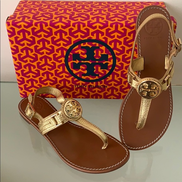 Tory Burch Shoes - Tory Burch NEW Cassia Sandal Flat Thong Size 7.5